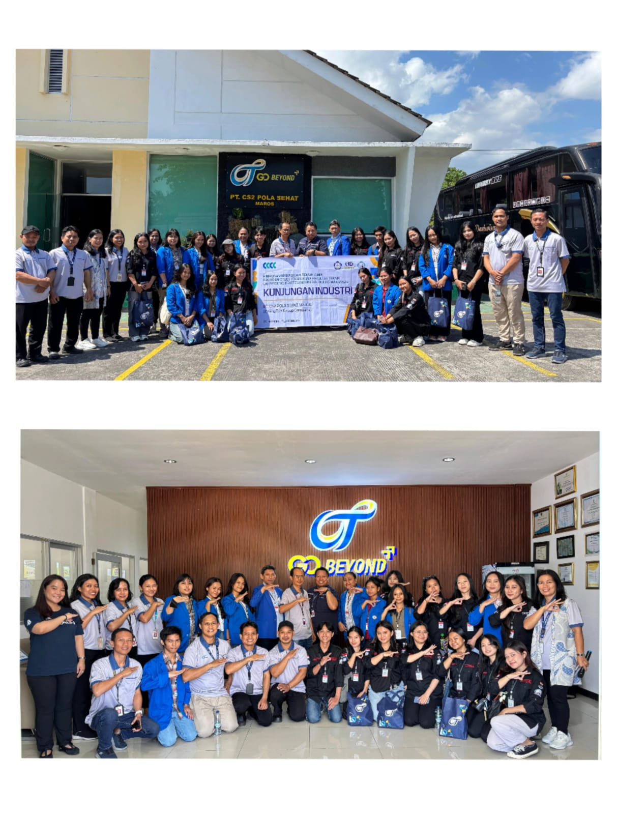 Kunjungan Industri di PT CS2 POLA SEHAT Maros ( Or