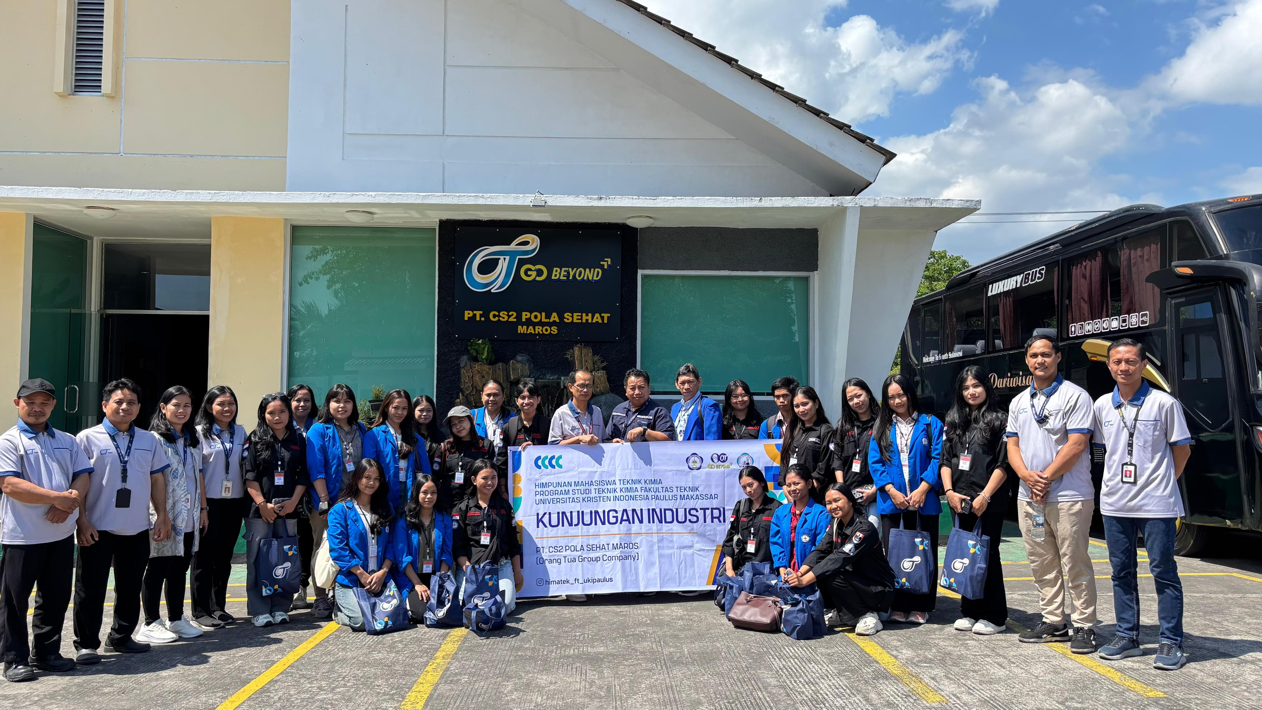 KUNJUNGAN INDUSTRI Di PT  CS2 POLA SEHAT Maros